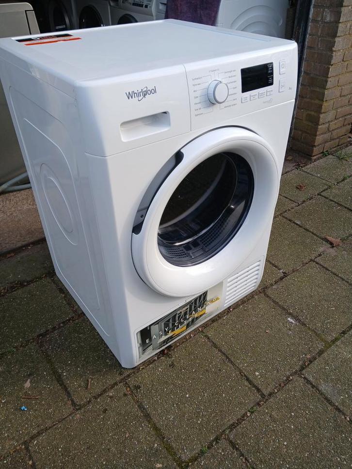Condensdroger Whirlpool 8kg energie-B nette staat!, Witgoed en Apparatuur, Wasdrogers, Zo goed als nieuw, Voorlader, 8 tot 10 kg