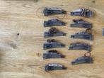 Fleischmann Piccolo el H0 Wissels r en links, Wisselstroom, Gebruikt, Rails, Ophalen of Verzenden