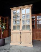 Zeer mooie eikenhouten vitrinekast | Franse buffetkast #2658