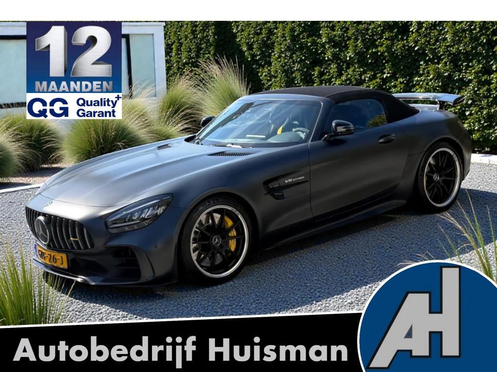 Mercedes-Benz AMG GT R Roadster 430kW/585pk DKG7 1/750! DIST, Leder, Bedrijf, 2 stoelen, 3982 cc