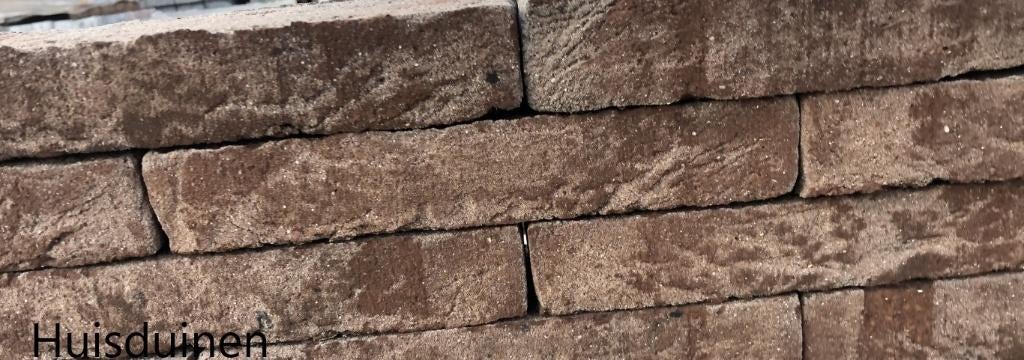-3 partijen metselstenen diverse kleuren op=op, Ophalen of Verzenden, Nieuw, Bakstenen