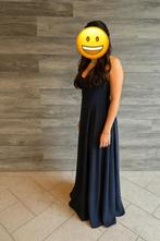 Elegante Galajurk Maat M - Perfect voor Eindfeest, Blauw, Zo goed als nieuw, Onder de knie, Ophalen