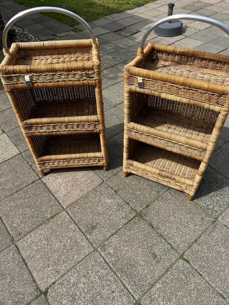 2 Rivièra Maison nachtkastjes, Ophalen, Zo goed als nieuw, Minder dan 45 cm