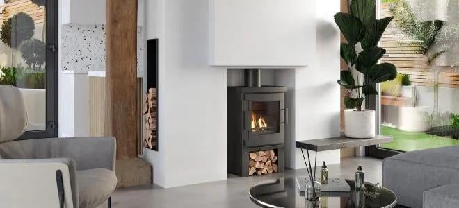 Nordic Fjord 2 houtkachel, in Bodegraven, Huis en Inrichting, Ophalen, Nieuw, Hout, Houtkachel