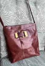 Claudio Ferrici leren tas, Verzenden, Zo goed als nieuw, Bruin, Leer