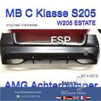 S205 AMG Achterbumper Mercedes C Klasse Estate 2014-2019 gri, Ophalen of Verzenden, -, -, -