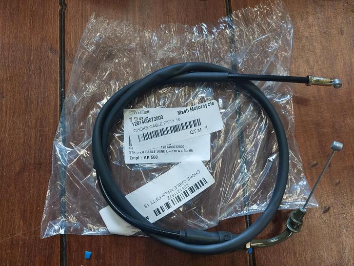Kabels voor Mash fifty/cafe racer, Fietsen en Brommers, Brommeronderdelen | Algemeen, Nieuw, Overige typen, Ophalen of Verzenden