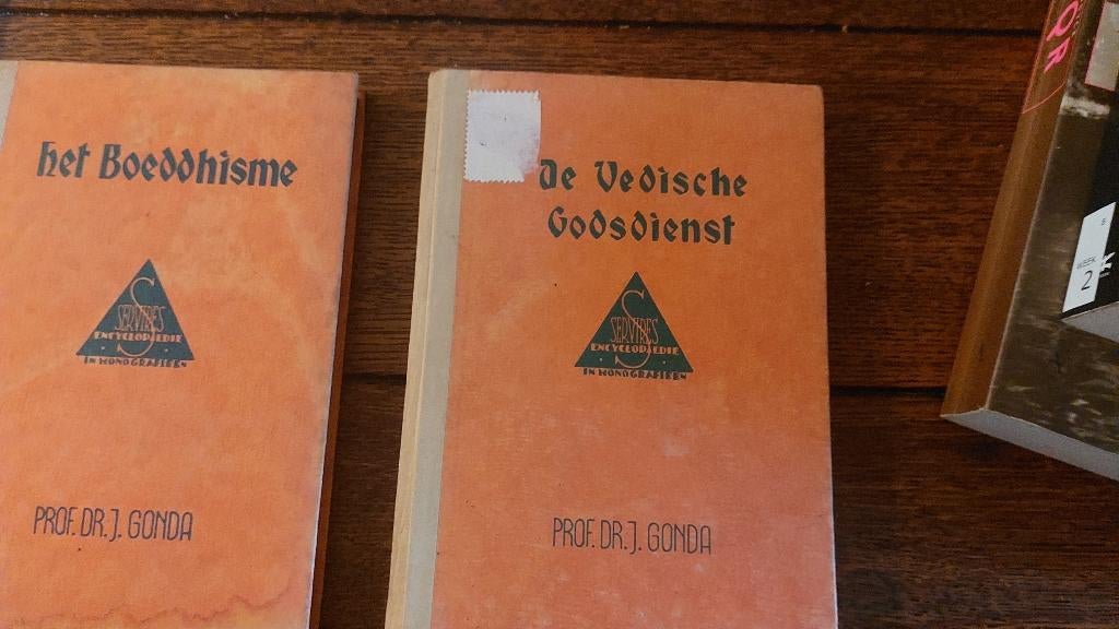 J. Gonda: Boeddhisme + De Vedische Godsdienst, Ophalen of Verzenden, Gelezen, Boeddhisme