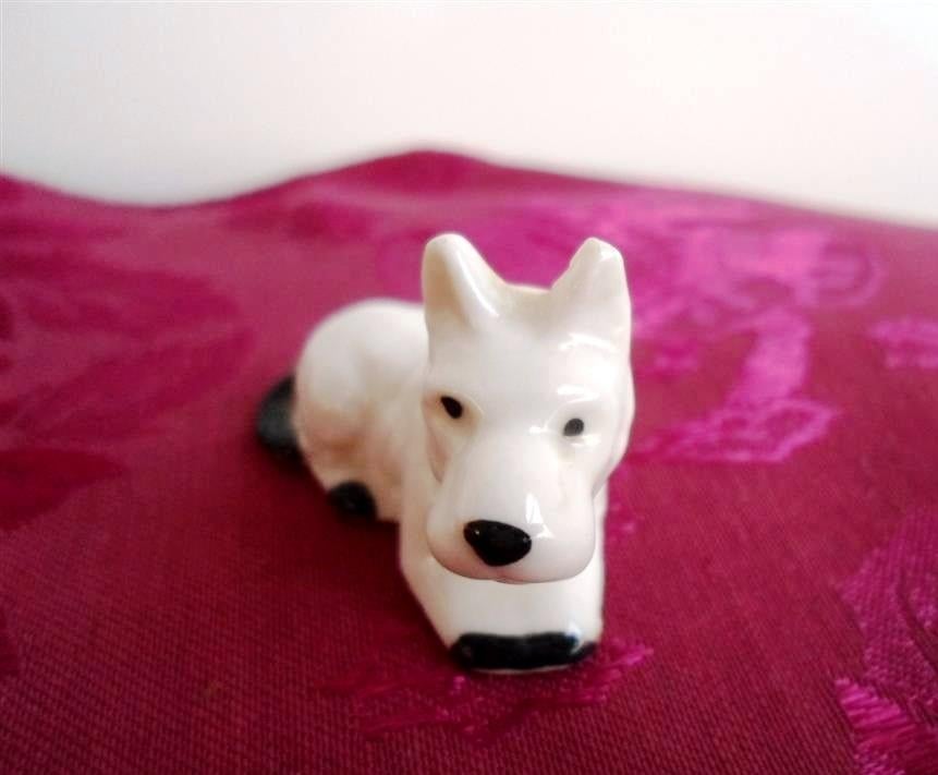 Porseleinen hond. Terriër., Ophalen of Verzenden, Zo goed als nieuw, Dier