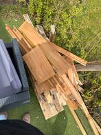 Diverse houten planken en balken, Ophalen, Gebruikt, 25 tot 50 mm, Plank