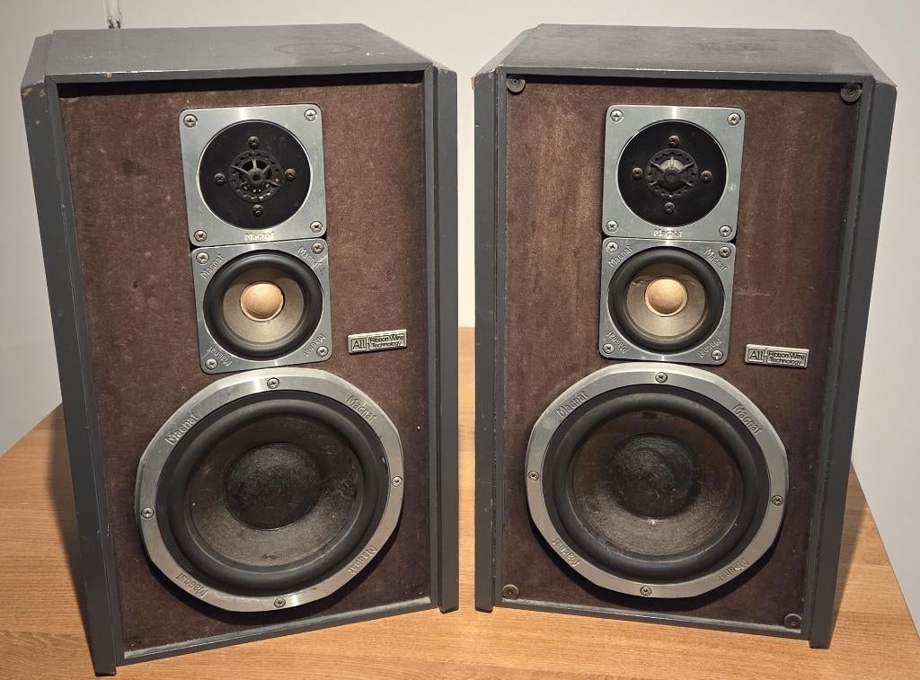 Magnat All Ribbon 6 Luidsprekers (80-140W), Audio, Tv en Foto, Luidsprekers, Ophalen, Gebruikt, Magnat, 120 watt of meer