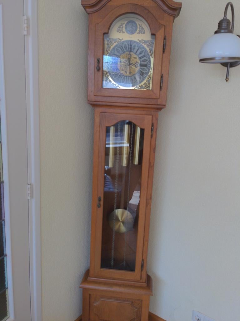 Antieke staande klok - Werkt perfect!, Antiek en Kunst, Ophalen