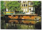 Amsterdam Woonboot voor Zwerfkatten Ansichtkaart ( B5340 ), Verzenden, 1980 tot heden, Gelopen, Noord-Holland