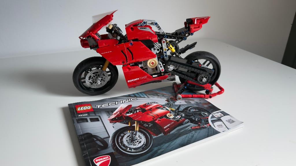 Lego Set - 42107 - Technic - Ducati, Gebruikt, Lego, Compleet, Ophalen of Verzenden