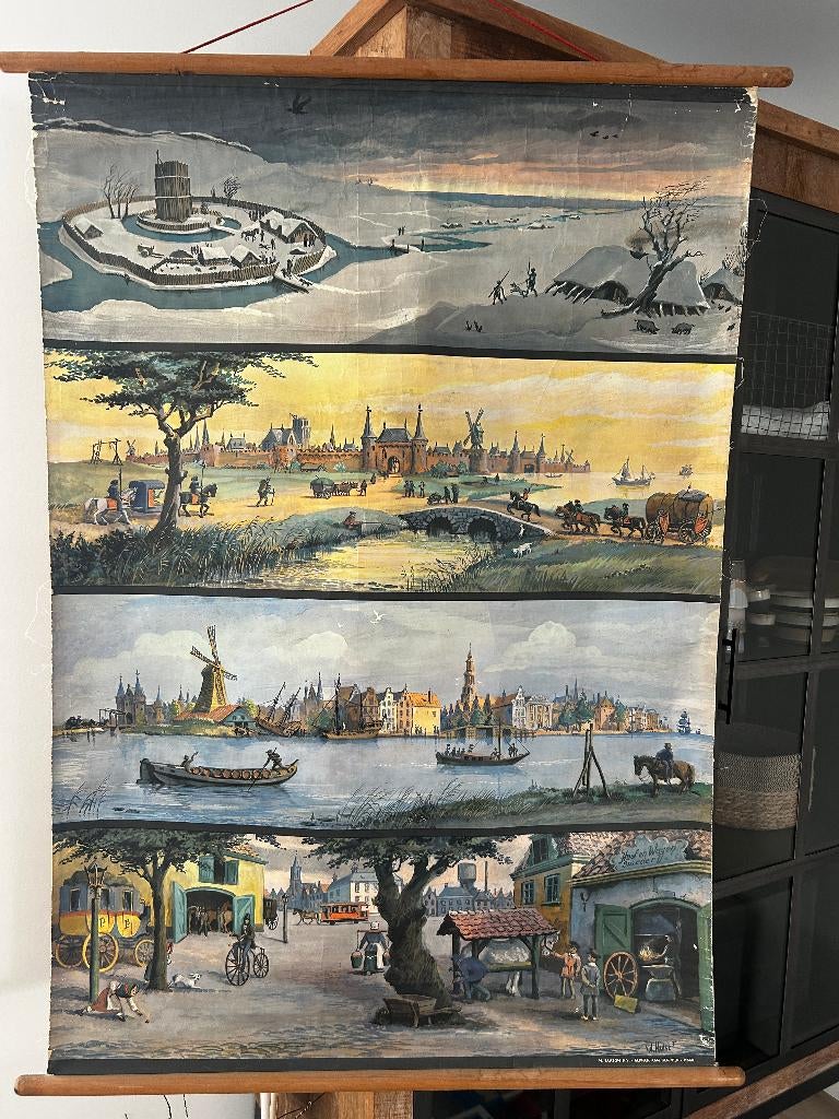 De stad door de eeuwen heen, Ophalen of Verzenden, Stad- en Dorpsgezichten