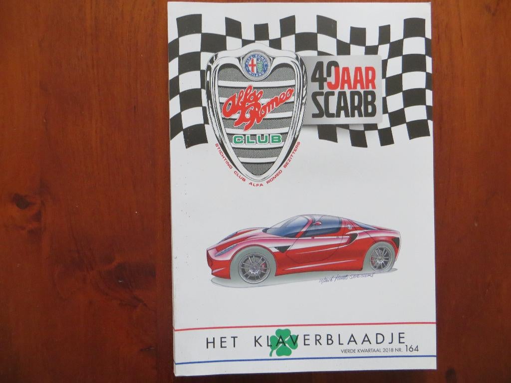 Alfa Romeo Het Klaverblaadje nr 164: Coverstory Concept Cars, Boeken, Ophalen of Verzenden, Nieuw, Alfa Romeo