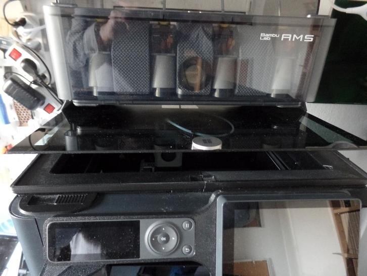 Bambu Lab P1S Combo, Computers en Software, 3D Printers, Gebruikt, Ingebouwde Wi-Fi, Ophalen