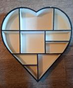 Hartvormige letterbak / wandrekje, Ophalen, Gebruikt