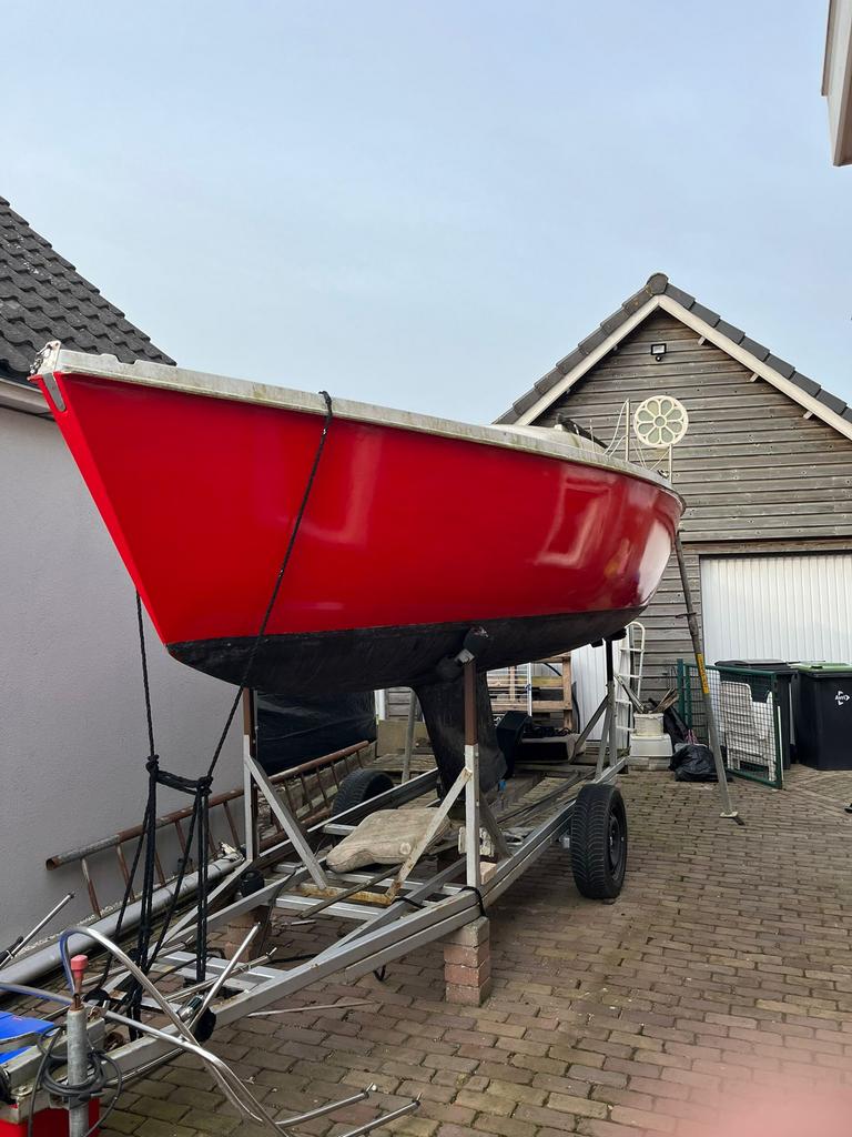 Aloa 21 primvent met trailer, Watersport en Boten, Kajuitzeilboten en Zeiljachten, Ophalen, Gebruikt, Tourjacht of Cruiser, Tot 6 meter