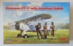 Stearman PT-17 with 3 American Cadets - ICM 32051 - 1/32, Overige merken, 1:72 tot 1:144, Nieuw, Ophalen of Verzenden