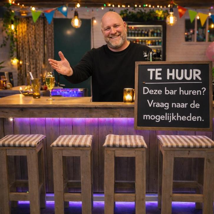 Steigerhouten bar te huur, Diensten en Vakmensen, Verhuur | Overig