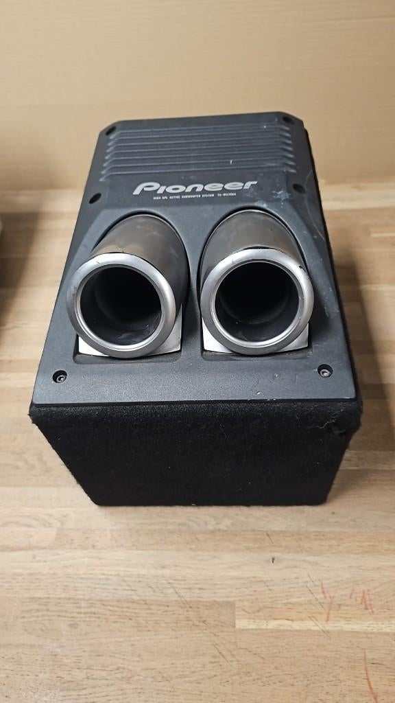 Pioneer TS-WX206A actieve auto subwoofer Incl. Aansluitkabel, Auto diversen, Autospeakers, Ophalen of Verzenden, Gebruikt