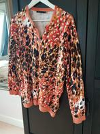 Mooi fijngebreid vest met prachtige print, Micha, Ophalen of Verzenden, Maat 46/48 (XL) of groter