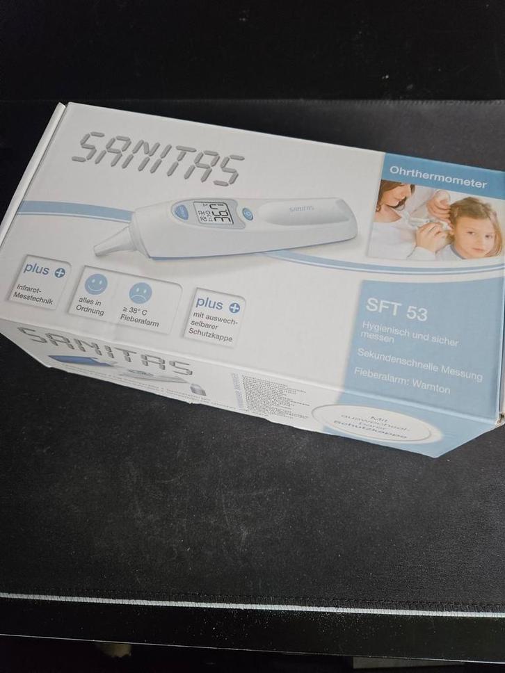 Sanitas SFT 53 Thermometer lichaam nieuw in verpakking., Diversen, Verpleegmiddelen, Nieuw, Ophalen of Verzenden