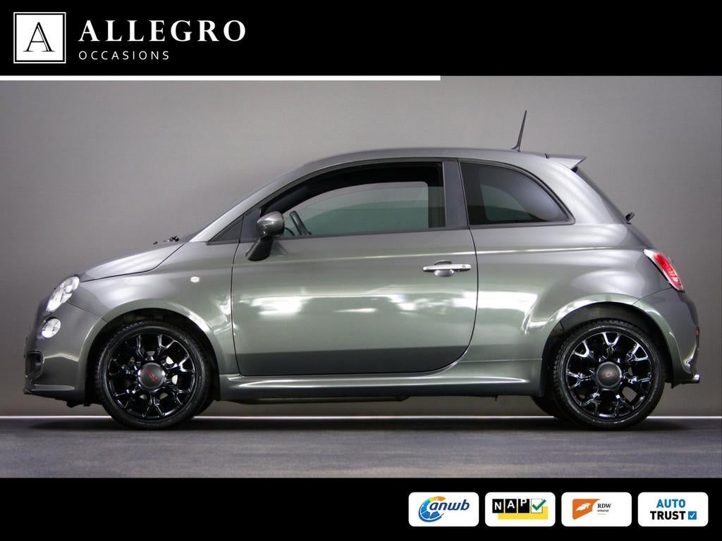 Fiat 500 0.9 TwinAir Turbo Sport (DIGITAL COCKPIT, SPORTSTOE, Voorwielaandrijving, Gebruikt, Start-stop-systeem, Leder en Stof