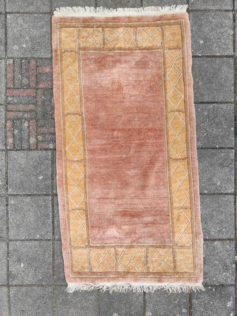 Handgeknoopt wollen vloerkleed uit Nepal, mooie kwaliteit, Ophalen of Verzenden, Gebruikt, Rechthoekig, 200 cm of meer