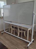 Sam Creative Whiteboard Kantelbord Pro Verrijdbaar 100x200cm, Ophalen, Mobiel, Gebruikt, Whiteboard