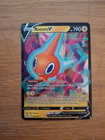 Rotom V 058/196 Lost Origin Pokémon Kaart, Ophalen of Verzenden, Zo goed als nieuw, Losse kaart