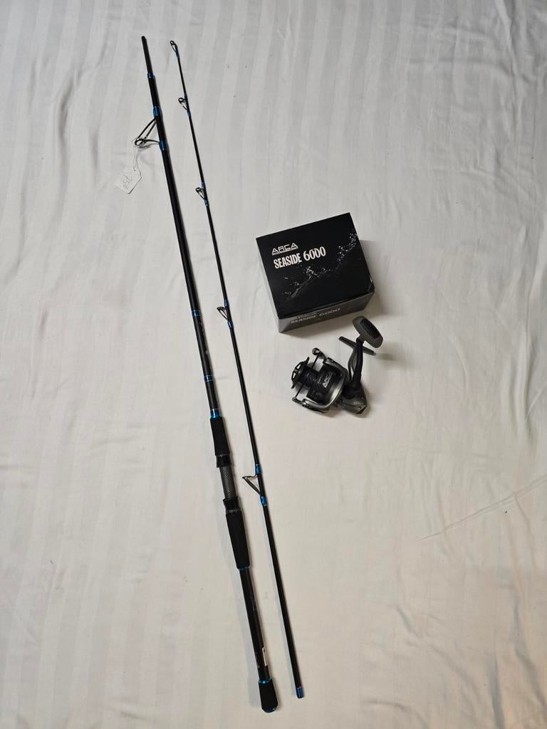 Mitchell Mag pro en arca seaside 6000, Ophalen of Verzenden, Nieuw, Complete set