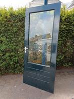 achterdeur schuurdeur met slot en klink, Doe-het-zelf en Verbouw, Ophalen, Gebruikt, 80 tot 100 cm, Buitendeur