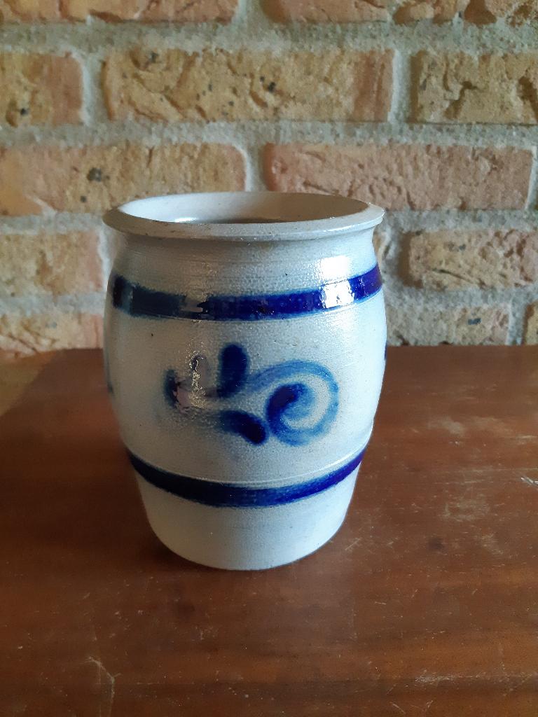 Keuls potje, Ophalen, Zo goed als nieuw, Blauw, Overige materialen