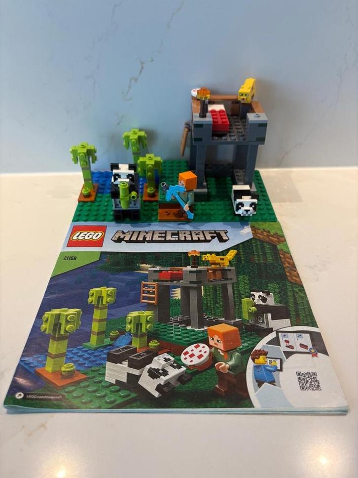 LEGO Minecraft De Panda Crèche (21158) - Complete set, Kinderen en Baby's, Speelgoed | Duplo en Lego, Nieuw, Lego, Complete set