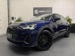 Audi Q3 Sportback 45 TFSI e S Edition|Matrix|Memory|Trekhaak, Auto's, Gebruikt, Huisgarantie, Met garantie (alle), Blauw