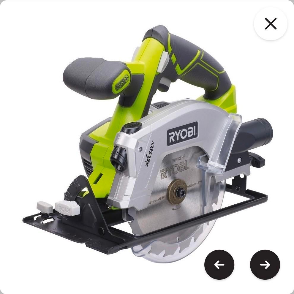 Ryobi RWSL1801M Accu Cirkelzaag 18 Volt nieuw in doos, Info@leukespullenkleineprijsjes.nl, Cirkelzaag, Ophalen of Verzenden, 2583dm