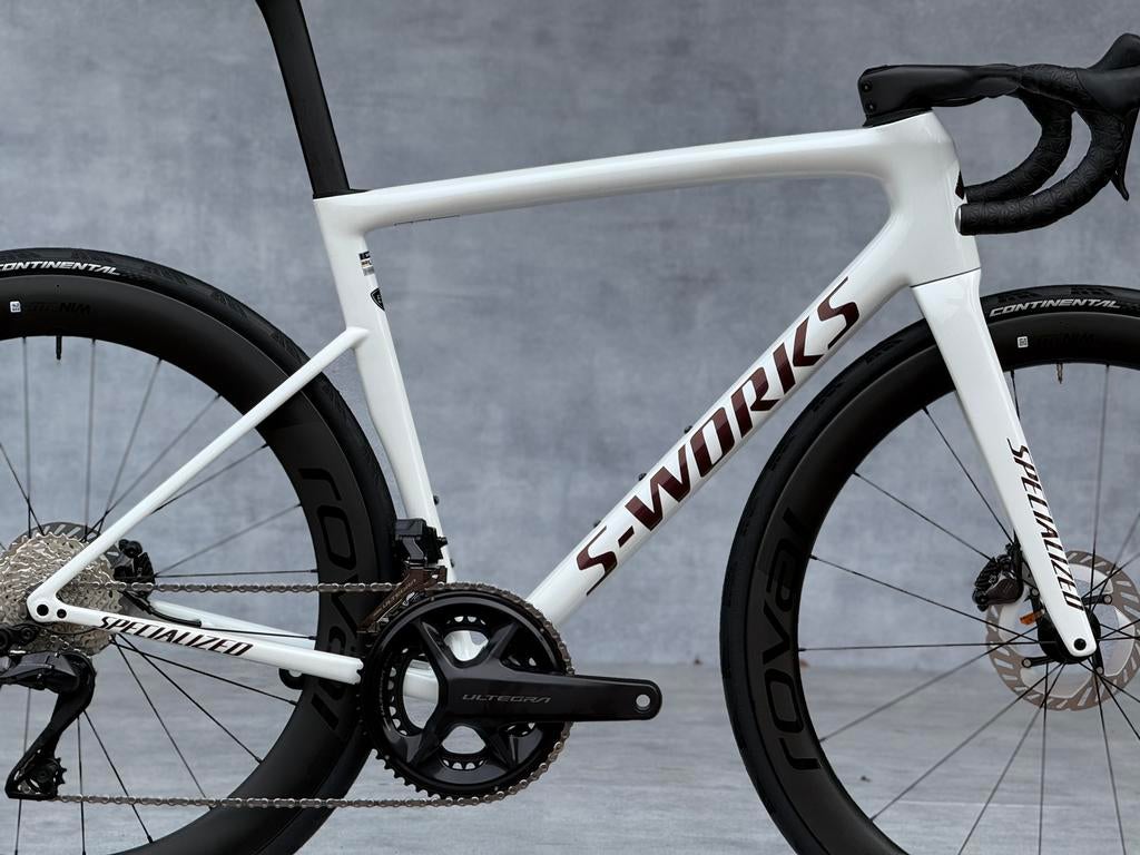 Specialized S-works Tarmac SL8 56 Di2 Roval CLX2 als NIEUW, Fietsen en Brommers, Fietsen | Racefietsen, Overige merken, Carbon