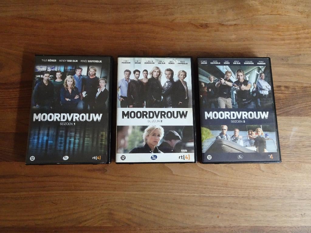 Moordvrouw seizoen 1-3 dvd, Cd's en Dvd's, Dvd's | Tv en Series, Vanaf 12 jaar, Ophalen of Verzenden, Zo goed als nieuw, Drama