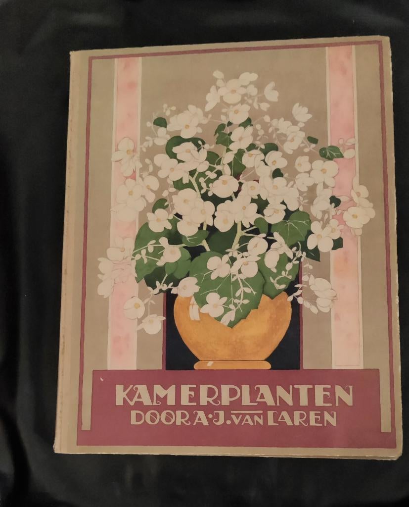 Kamerplanten AJ van Laren Verkade's  fabrieken  Zaandam 1928, Boeken, Prentenboeken en Plaatjesalbums, Ophalen of Verzenden, Gelezen
