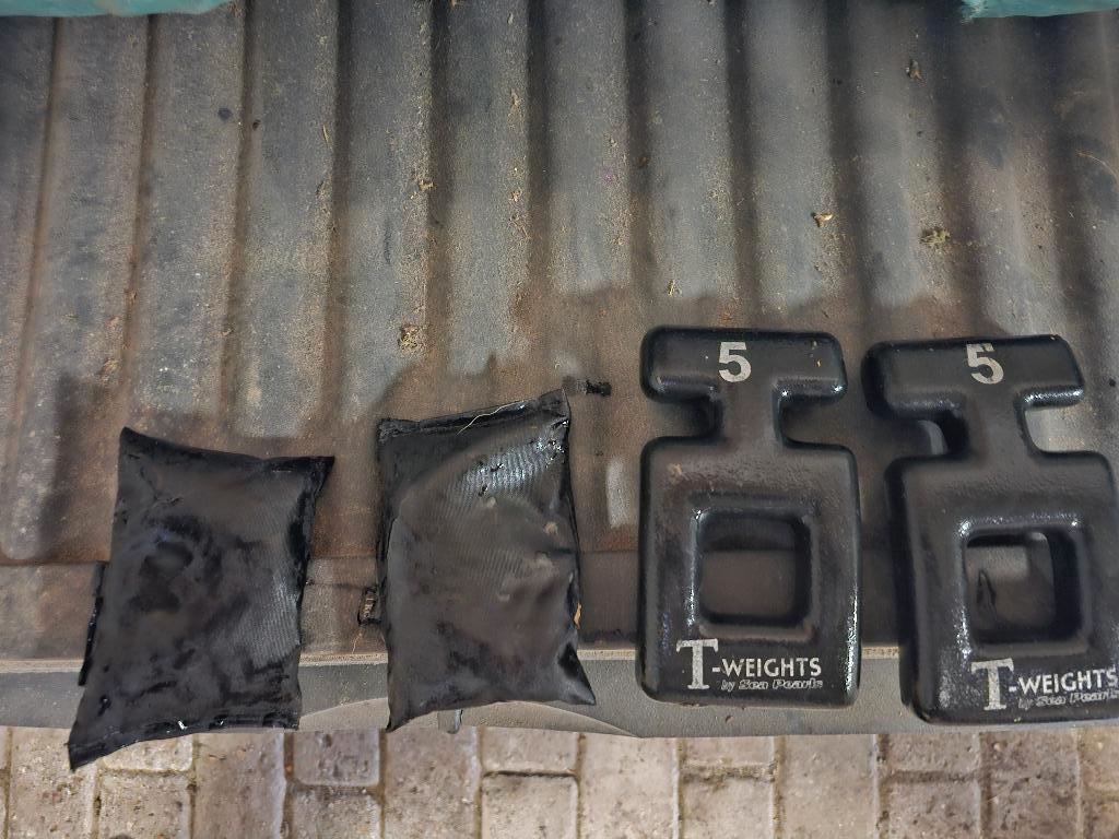 Duiklood zakjes en blokken, Watersport en Boten, Duiken, Ophalen of Verzenden, Gebruikt, Lood of Loodgordel