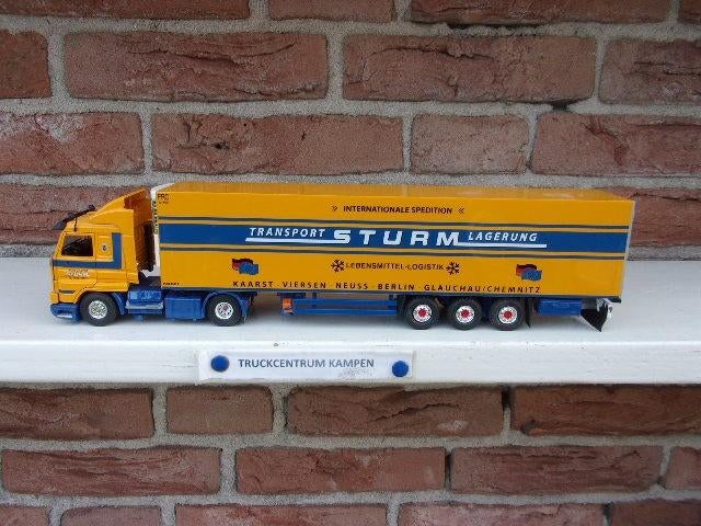 Tekno  Scania  113  met  oplegger  van  Sturm., Ophalen of Verzenden, Nieuw, Bus of Vrachtwagen, Tekno