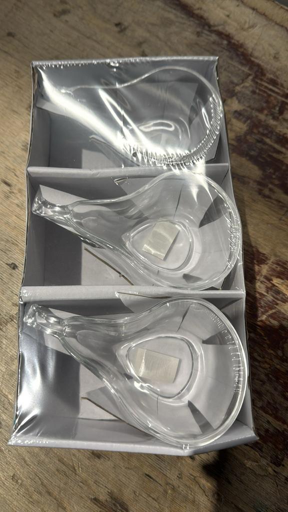 Nieuw Amuse glazen set eten desert Eid Mubarak, Glas of Glazen, Ophalen of Verzenden, Overige stijlen, Glas