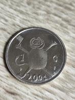 Loekie guldenmunt 2001, Ophalen