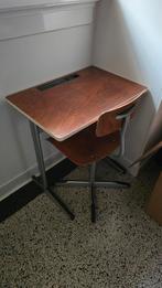 Vintage schoolbank met stoel - Zeer goede staat, Antiek en Kunst, Ophalen of Verzenden