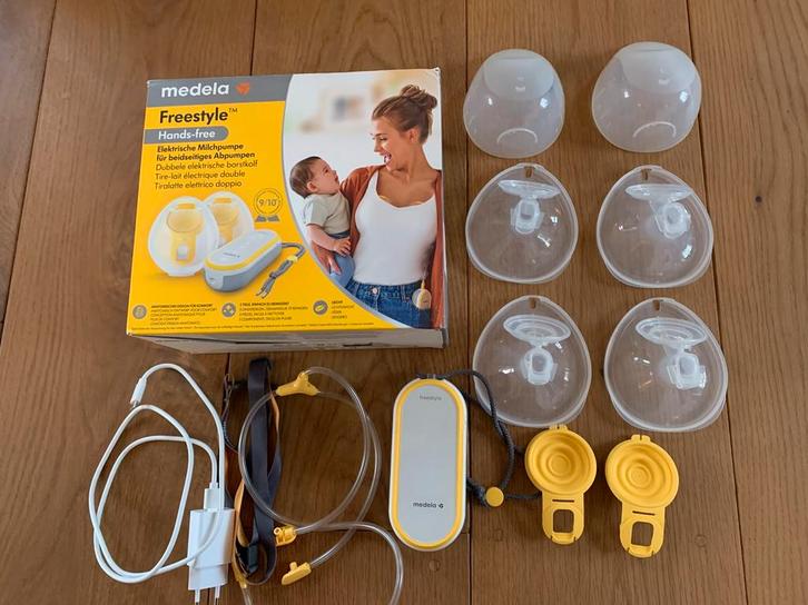 Medela freestyle borstkolf handsfree, Kinderen en Baby's, Babyvoeding en Toebehoren, Zo goed als nieuw, Borstkolf, Ophalen of Verzenden