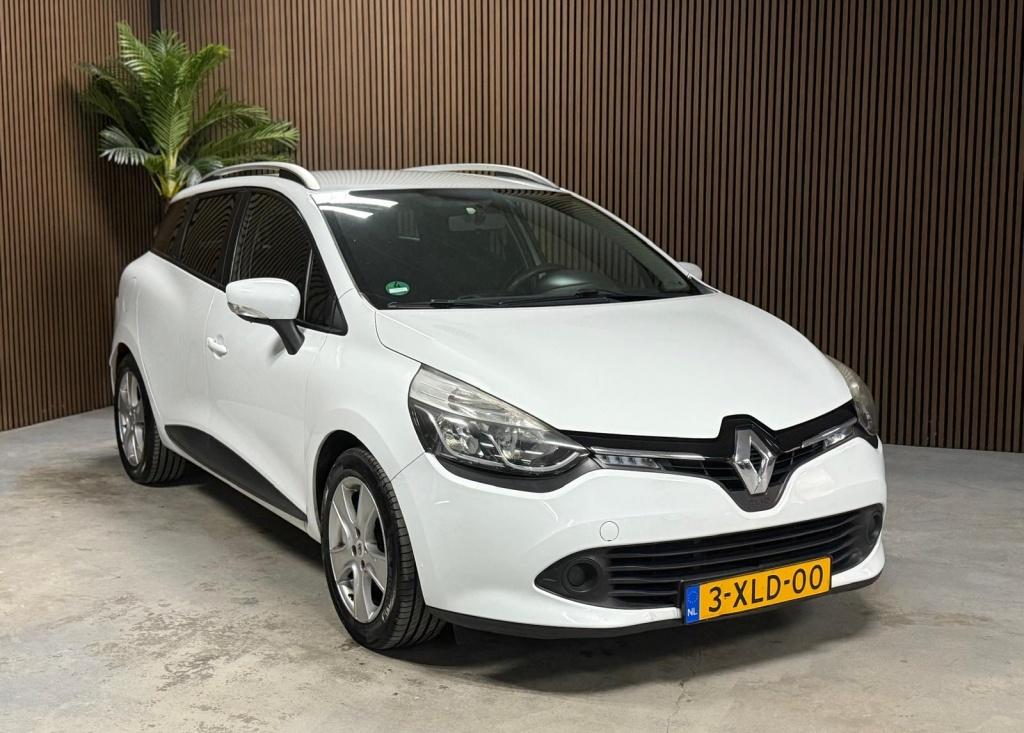 Renault Clio Estate 0.9 TCe Expression Nieuw D. Ketting, Auto's, Renault, Wit, Origineel Nederlands, Handgeschakeld, Start-stop-systeem