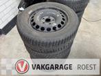 Winterbanden + velgen VW 5x112 205/55 R16 (Setprijs), Auto-onderdelen, Banden en Velgen, Ophalen, Gebruikt, -, Banden en Velgen