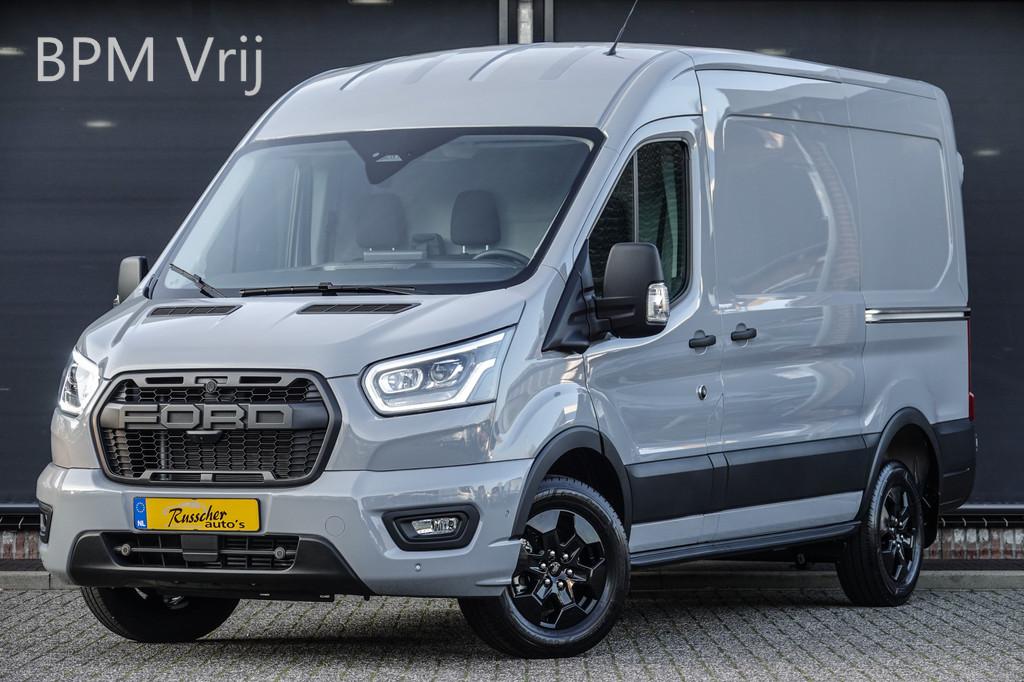 Ford Transit L2H2 2.0Tdci 130Pk | 310 | Raptor Edition | Vir, Auto's, Bestelauto's, Voorwielaandrijving, Stof, Zwart, 4 cilinders
